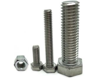 Quality Motorcycle Din933 Stainless Steel M6 M16 M20 Hex Head Bolt for sale