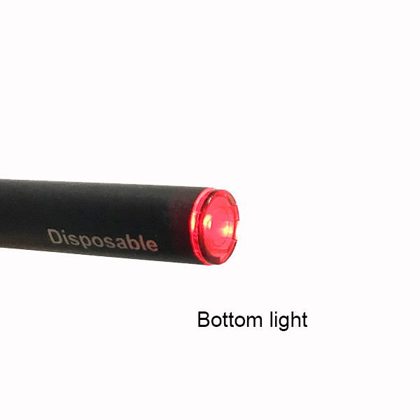 Quality Bottom Light 0.5ml Disposable Vape Pen for sale