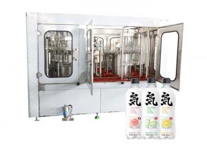 Quality OPP Labeler Rapid Flow Carbonated Filling Machine For Pet Bottles for sale