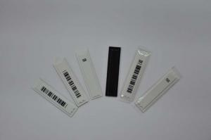 Quality Black AM Anti Shoplifting Label , Anti Theft Custom Barcode Labels 58kHz for sale