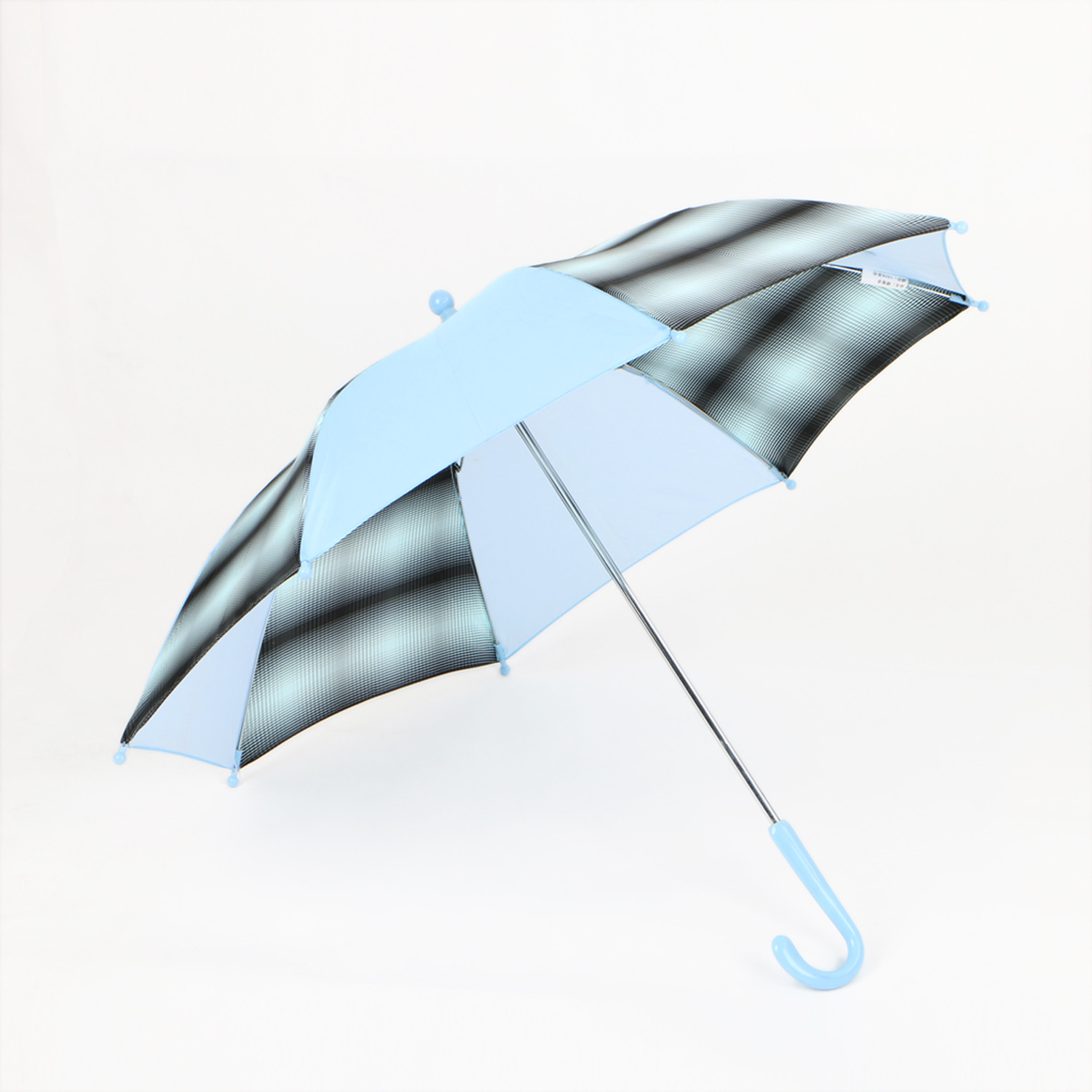 Quality 17 Inch Blue Kids Rain Umbrella Customized Designs Personalized Childrens Umbrellas for sale