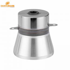 Quality Small Piezoelectric Ultrasonic High Power Transducer Low Frequency For Spare Parts Cleaning for sale