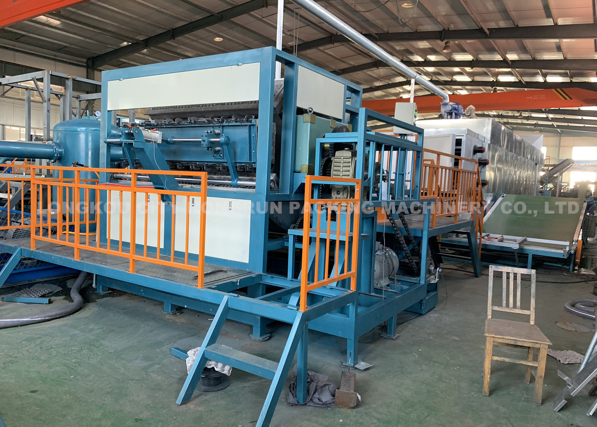 Quality High Speed Paper Egg Tray Production Line For Packaging Eggs / Fruit for sale
