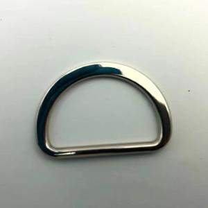 Quality Versatile Sliver d ring Bag Metal Buckle For Purse Wallet Clutch for sale