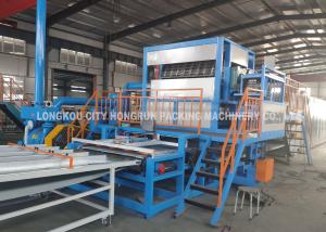 Quality Recycled Paper Pulp Moulding Egg Carton Machine Automatic Rotaty Drum Type for sale