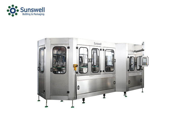 Quality Automatic Beer Cans Rinser Filler Seamer 250ml Beverage Can Filling Machine for sale