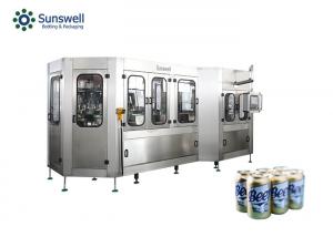 Quality Automatic Beer Can Filling Machine High Precision Alcohol Filling Capping Machine for sale