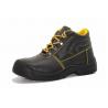 Anti Static Steel Toe Shoes Oil Resistance With Buffalo Leather Upper