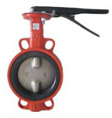 Quality Marine Centric Flange Type Spiral Manual Operated Butterfly Valve for sale