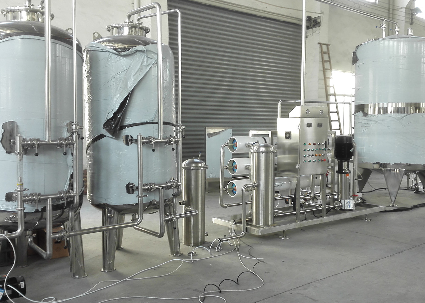 Quality Beverage / Drinking Small Scale Water Purification Plant For Pure Water Treatment for sale
