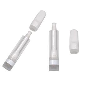 Quality Anti Leakage 2.0mm Disposable Delta 8 Cartridge White Glass Tank for sale