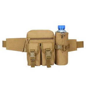 Quality Travel Water Bottle Military Fanny Pack Tactical Military Running Belt Waist Bag for sale