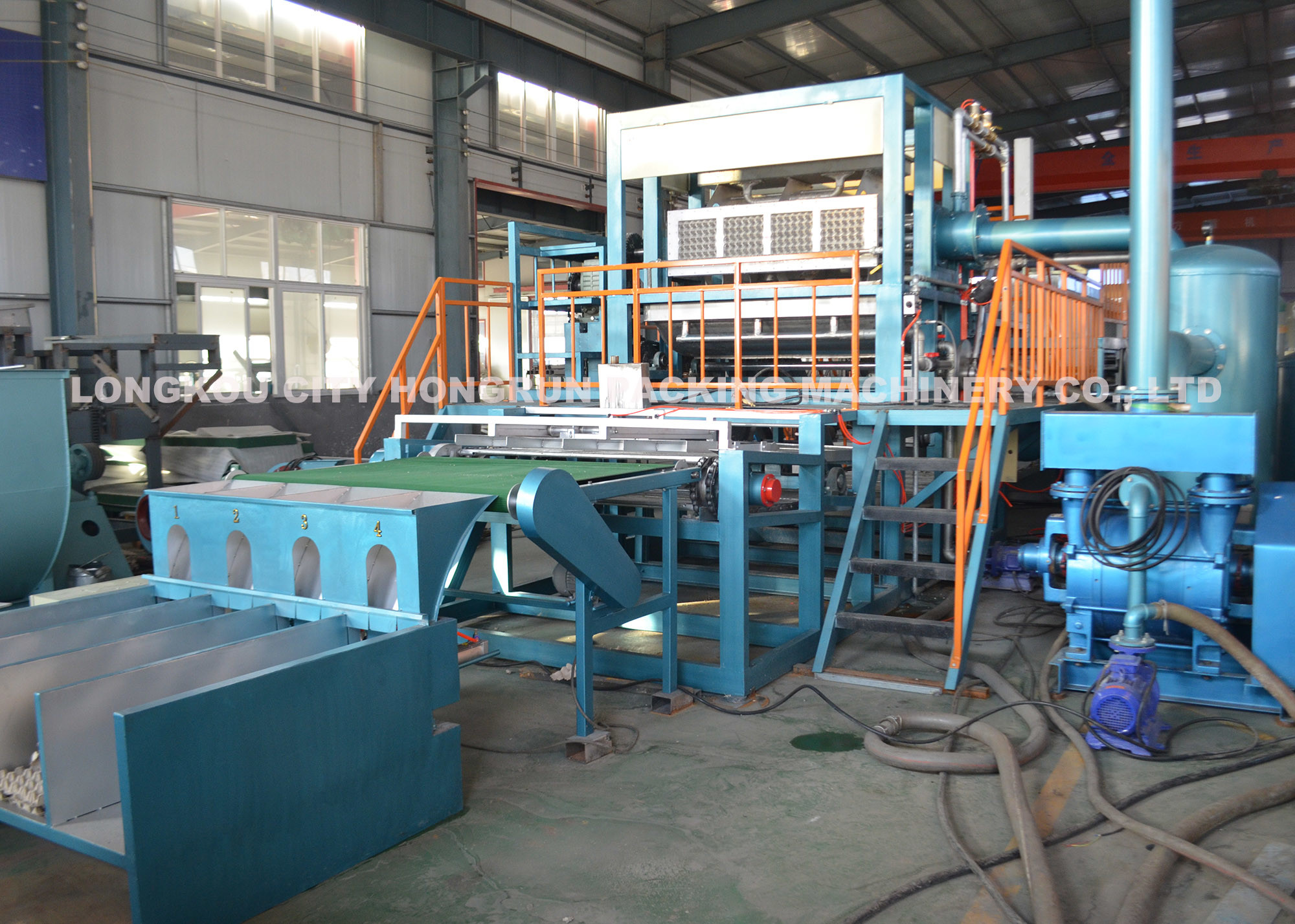 Quality Paper Pulp Egg Tray Making Machine , Paper Pulp Machine Producing Egg Box for sale