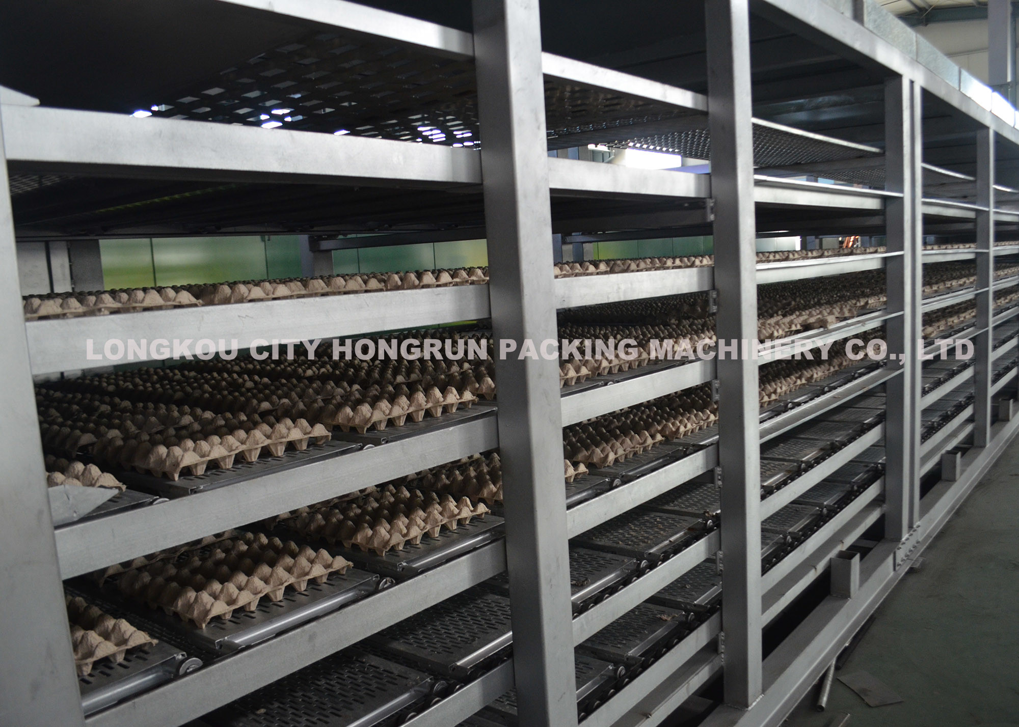 Quality Automatic Egg Tray Machine , Egg Tray Machine , Mass Production Of Various Food Container for sale