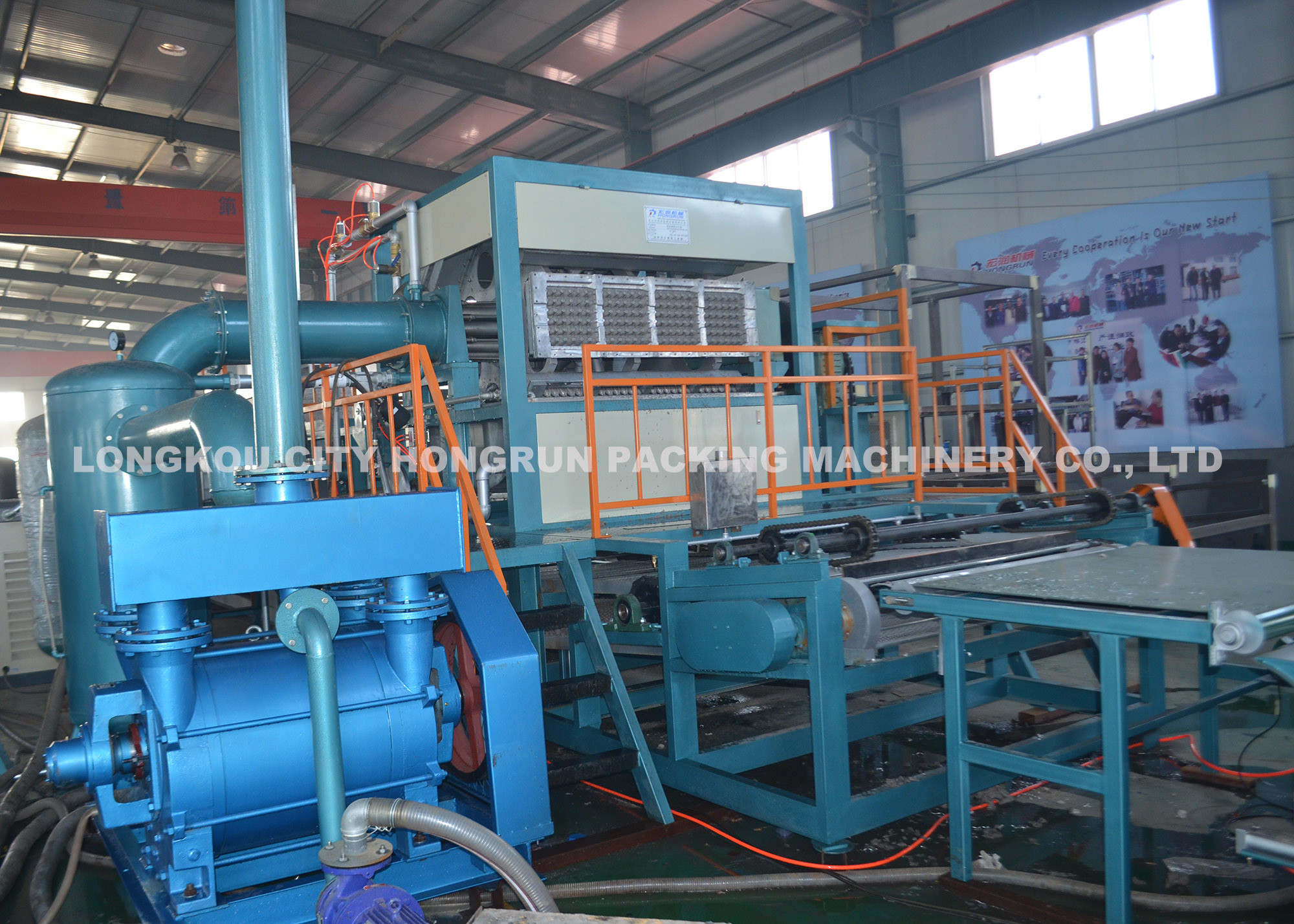 Quality Automatic Paper Pulp Egg Carton Machine / Egg Tray Production Line for sale