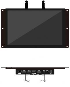 Quality Android Solution Commercial Tablet PC Advertising Display 10.1'' With Serial Port for sale