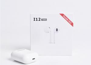 Quality Waterproof IPX 4 TWS I12 Earbuds HIFI Sound Pop Up Window System With Apple for sale
