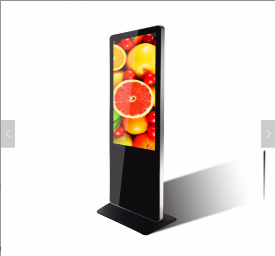 Quality LCD Advertising Indoor Digital Signage Totem 43'' Floor Stand 1920*1080P 8GB Memory for sale