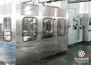 Quality Aseptic Blowing Filling Capping Combiblock Production Line / Bottling Plant for sale