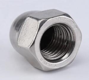 Quality Hexagon Socket Head Cap Screw Carbon Steel Flat Cap Nut Zinc Plate Surface for sale