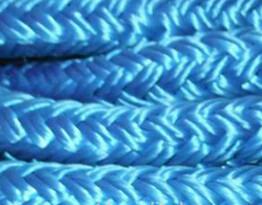 Quality blue double braidced polyester nylon mooring rope for sale