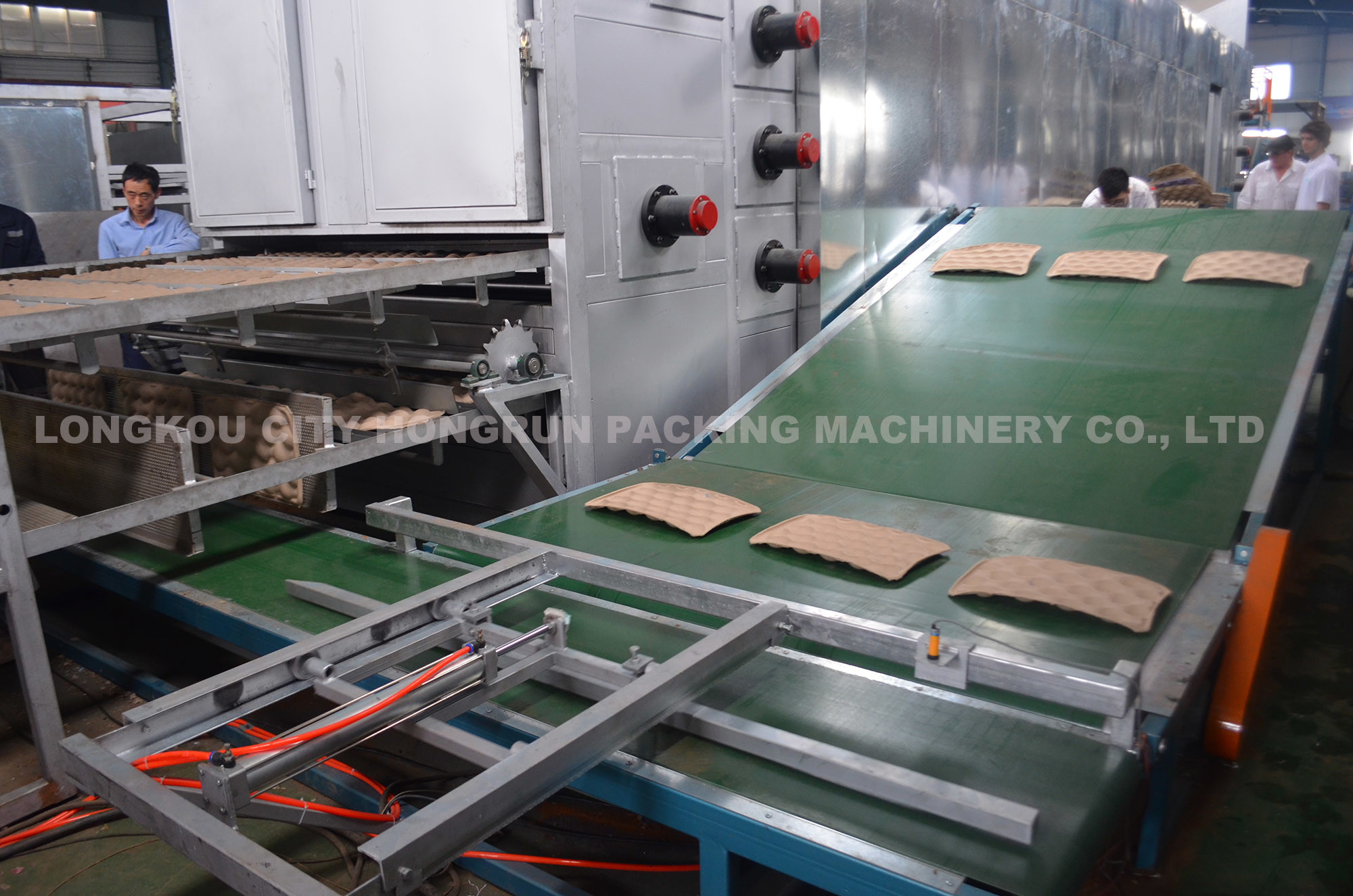Quality Waste Paper Pulp Egg Carton Making Machine With Multi Layer Dryer for sale