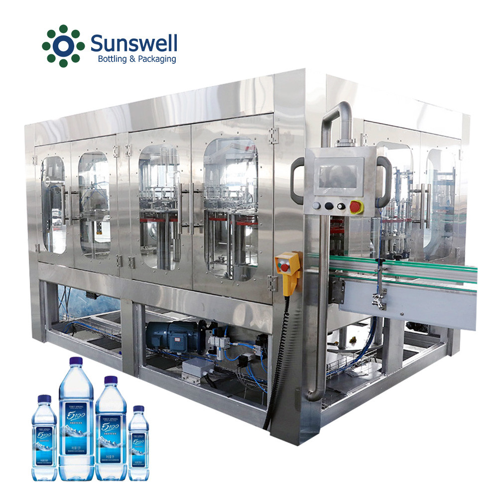 Buy cheap Fully Automatic High Speed mineral water filling machine price water production from wholesalers