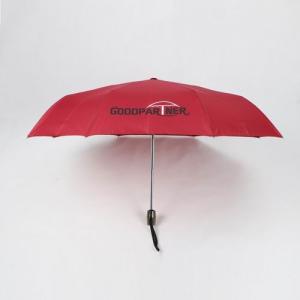 Quality 21 inch red auto open close umbrella with logo printing for promotion for sale
