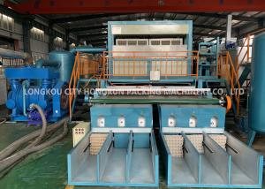 Quality 220V 380V Automatic Egg Tray Machine With 6000PCS / H Big Capacity for sale