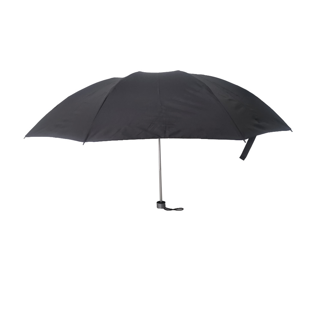 Quality 8 Ribs Travel 3 Fold Automatic Umbrella 190T Pongee Fabric Round Plastic Handle for sale