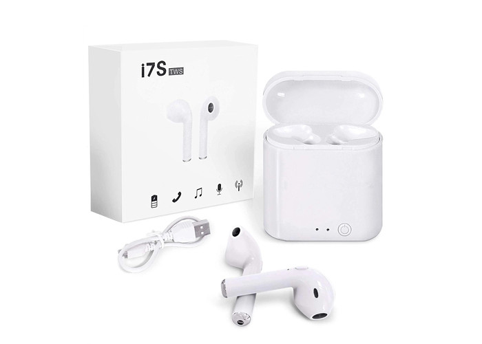 Quality Portable TWS Bluetooth Headphones Twins Wireless Earbuds Double Earpiece for sale