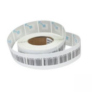 Quality Professional EAS RF Sensor Sticker Ink Tag / 8.2MHZ Security Labels 45 * 10.8mm for sale