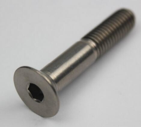Quality Gr5 1mm Titanium Machine Screws DIN7991 High Strength Corrosion Resistance for sale