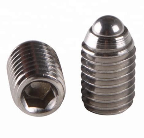 Quality SS304 SS316 1/4" Flange Head Screws With Oval Point ANSI / ASME B 18.3 for sale