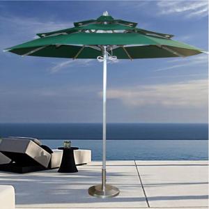 Quality Greece Tommy Bahama Windproof Beach Umbrella , Wind Resistant Patio Umbrella for sale