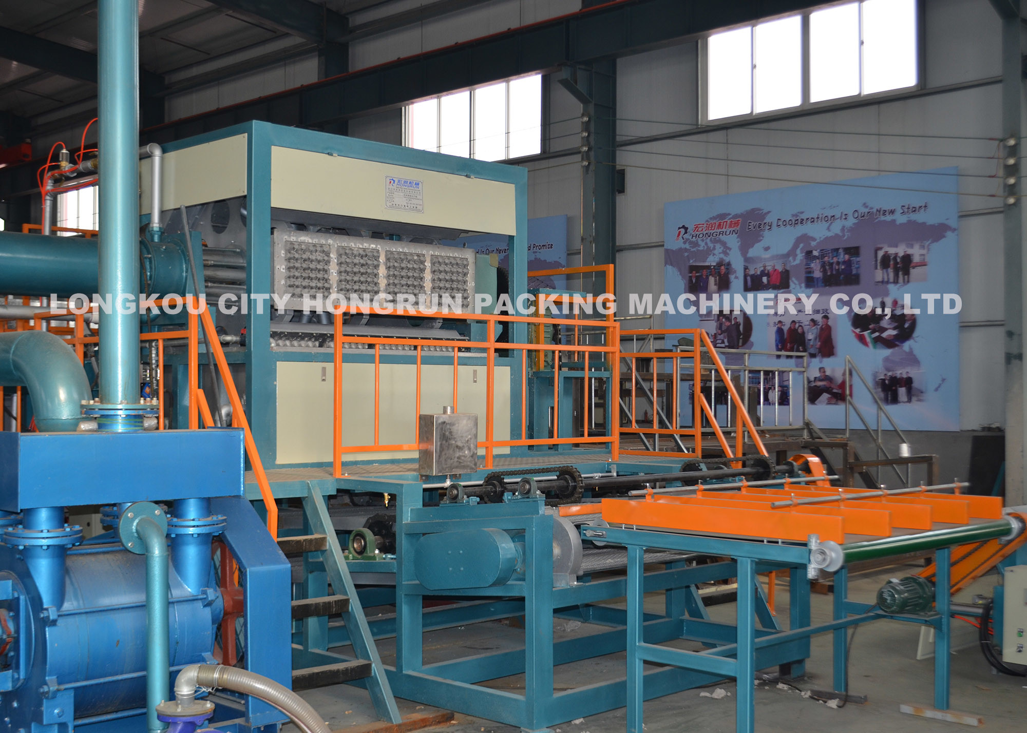 Quality Recycling Paper Egg Tray Production Line Capacity 3000-4000pcs / Hour for sale