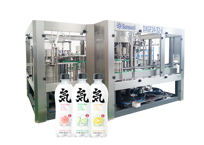 Quality 84 Valves Energy Drink Labeling Packaging Carbonated Filling Machine for sale
