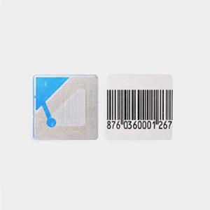 Quality 8.2KHz RF Round White Soft Labels Dimension 40mm EAS Anti Theft Tag for sale