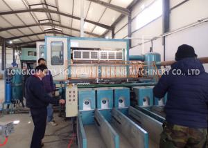 Quality Blue Color Paper Egg Tray Machine With Multilayer Dryer Dimension 30*6*4M for sale