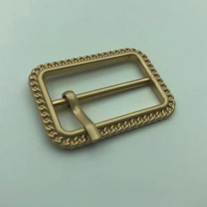 Quality Golden 20mm 25mm Heavy Metal Belt Buckle Antioxident Surface for sale