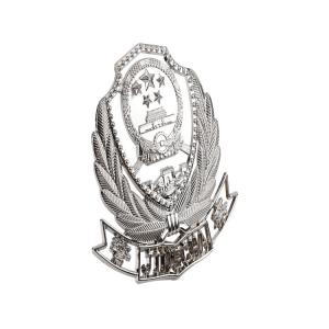 Quality Pushpin Custom Metal Logo Badges Zinc Alloy Commercial High End for sale