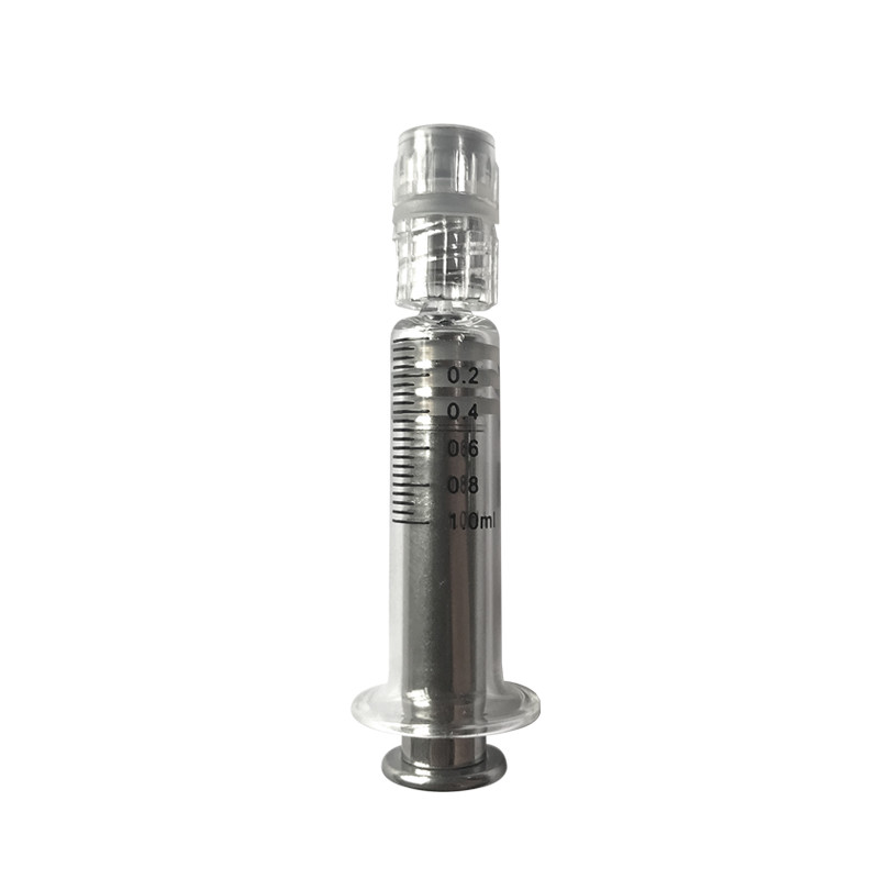 Quality 1.0ml CBD THC Oil Glass Syringe for sale