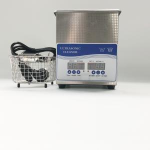 Quality 6 liter heated ultrasonic parts cleaner for 180W with Stainless steel Basket for sale