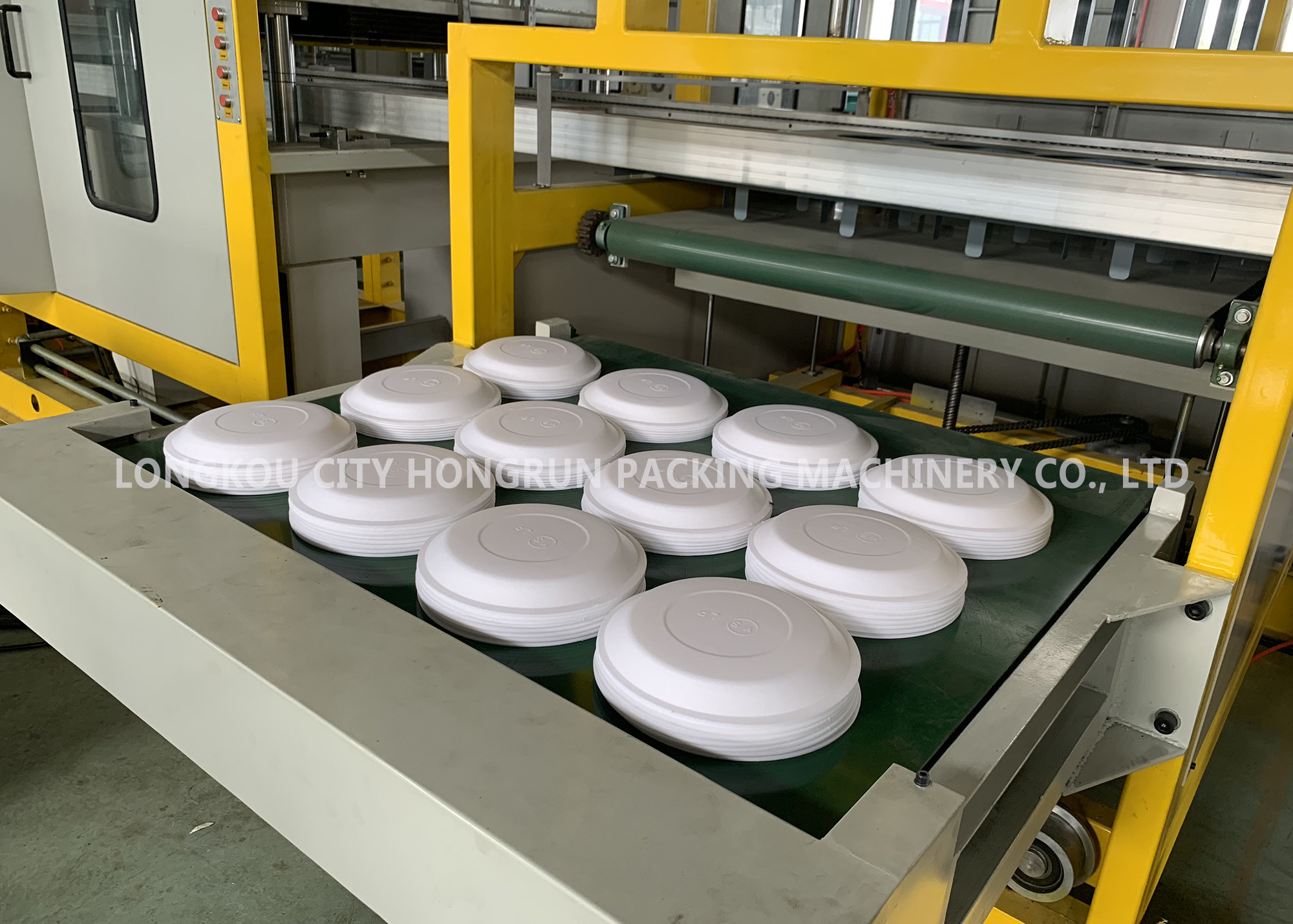 Quality Thermoforming Foam Plate Making Machine With Digital Temperature Control for sale