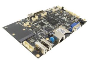 Quality 1GB 2GB RAM Embedded System Board With Mini PCIE VGA LVDS Interface Multiple Languages for sale