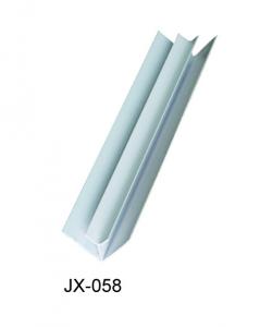 Quality Anti - Oxidation PVC Extrusion Profiles Hot Stamping For Internal Corner for sale