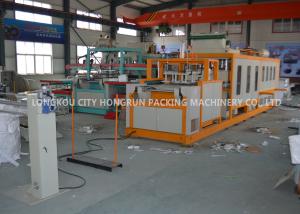 Quality Touch Screen Control Disposable Food Containers Machine 150KG / H for sale