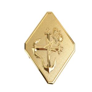 Quality Gold Plated Solid Military Brass Belt Buckles Die Struck for sale