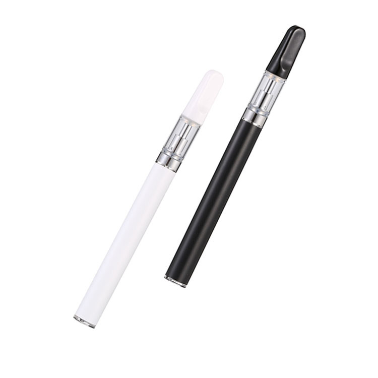Quality White Black 87.3mm CBD Vape Pen Battery No Button Usb Charger Custom Logo for sale