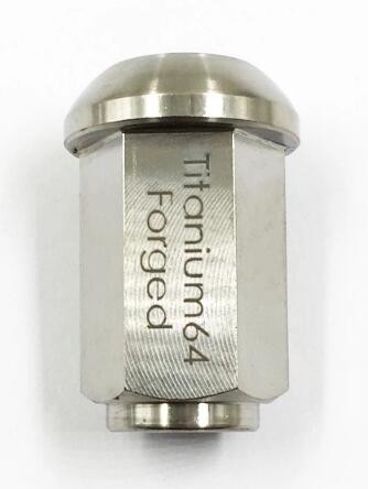 Quality Lightweight Grade 8.8 Auto Titanium Lug Nuts Acid Alkali Resistance Gr5 Ti6Al4V for sale